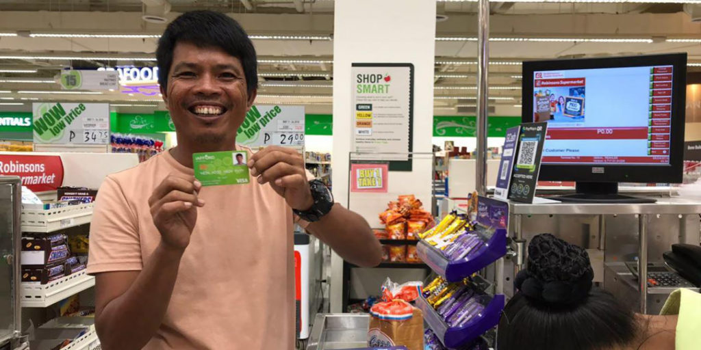 Hassan purchases using the iAFFORD PayMaya prepaid card