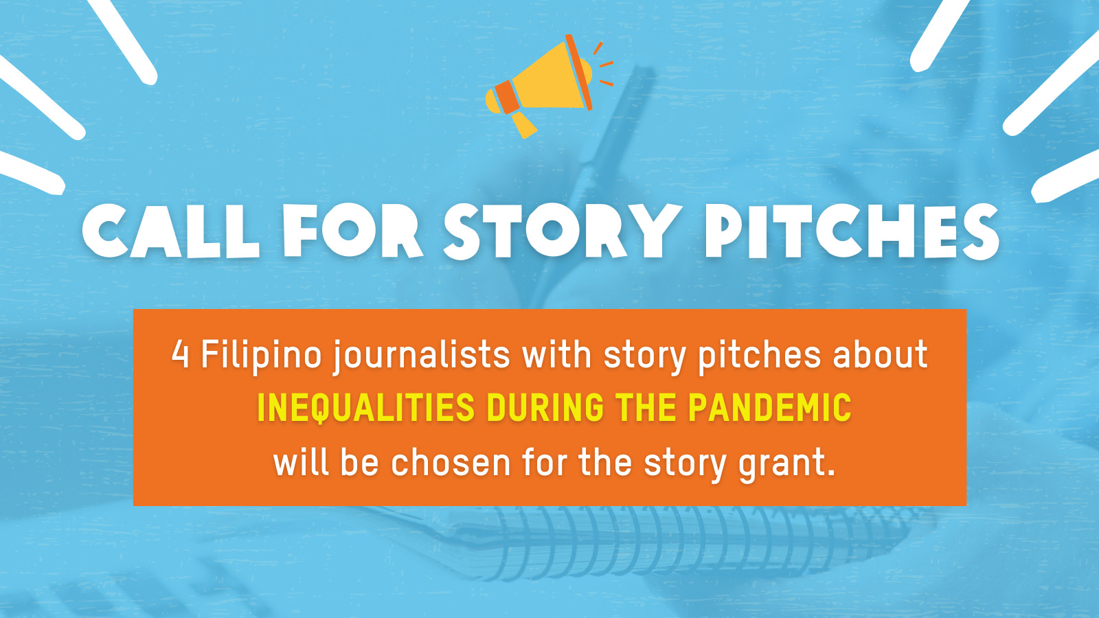 Apply for a Journalism Story Grant on Inequality in the Philippines
