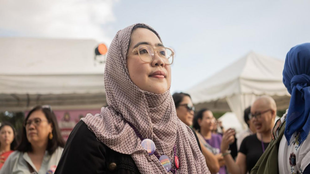 “The strength of my resolve to champion the rights of young women and girls is far greater than any fear of challenging long-held cultural practices or beliefs. If we will not stand up for our human rights, who else will?”, said campaigner Sittie Mohamad of Al-Mujadilah Development Foundation, a women’s rights organization based in Lanao del Sur campaigning to end child marriage in the Philippines. (Photo was taken in March 2020, before the Covid-19 lockdown) Photo Credit: Vina Salazar/Oxfam