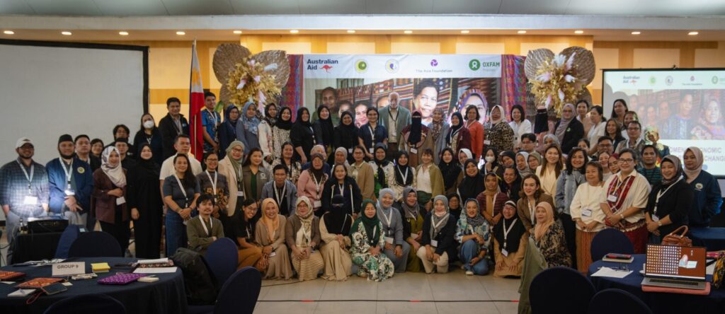 Civil society, government, and private sector representatives concluded a learning exchange focused on enhancing women’s economic empowerment in the Bangsamoro Autonomous Region in Muslim Mindanao (BARMM) held February 18 to 19 in Davao City. 📷: Princess Taroza