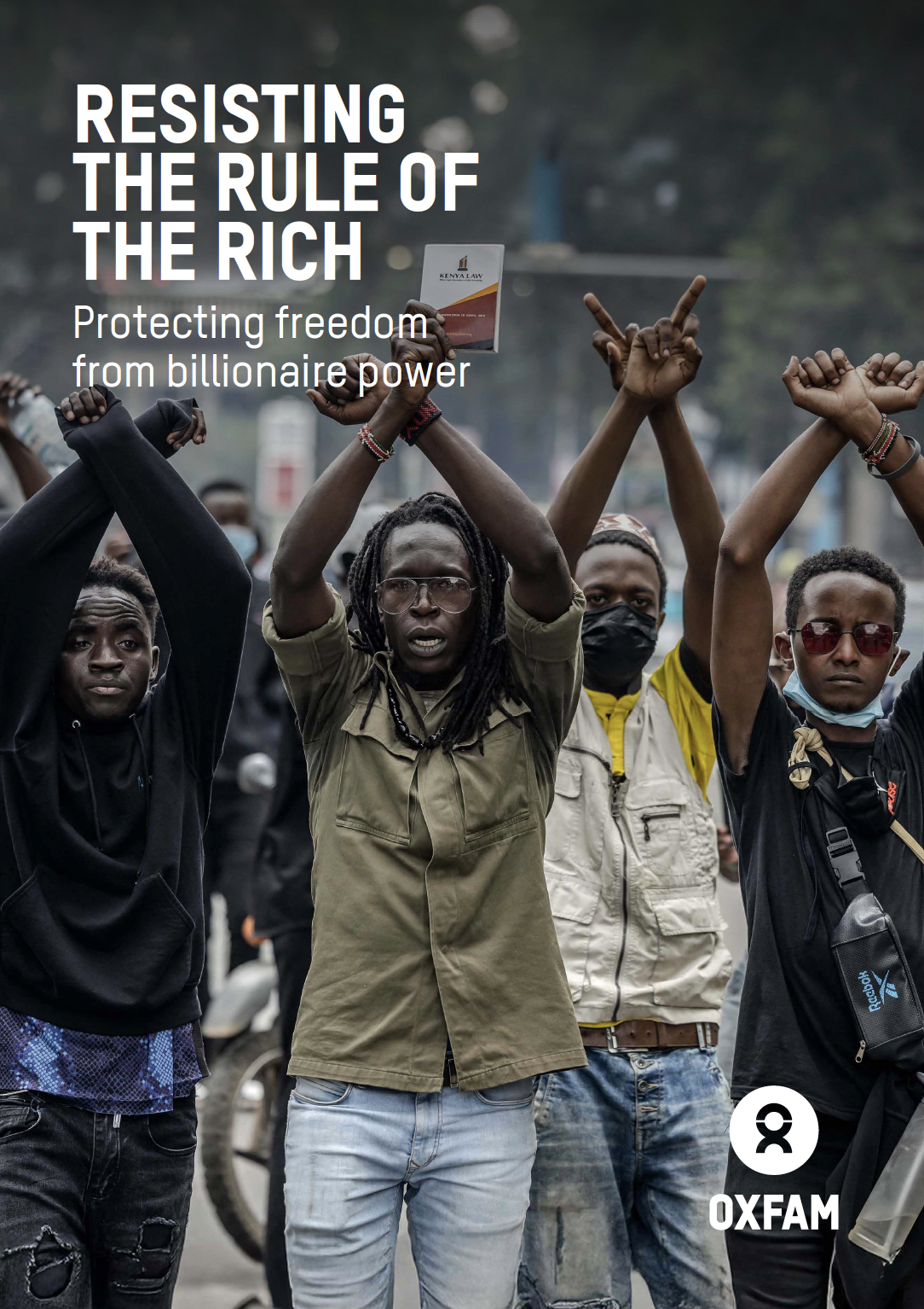 Oxfam's latest report: Resisting the Rule of the Rich cover page