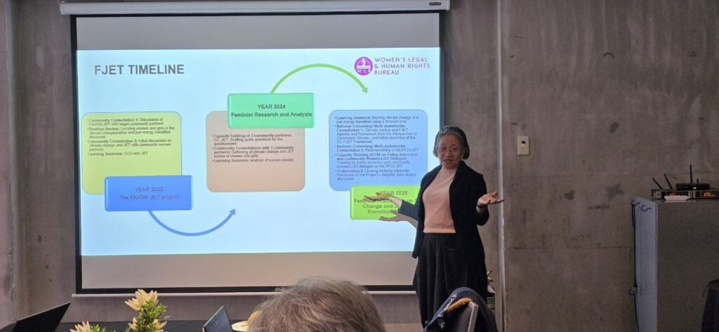 Oxfam Pilipinas and partners Women's Legal and Human Rights Bureau - WLB and Institute for Climate and Sustainable Cities held a learning review on Feminist and Just Energy Transition (FJET) on 5-6 February 2026.

For more info, visit oxfam.org.ph

#PatasNaBukas