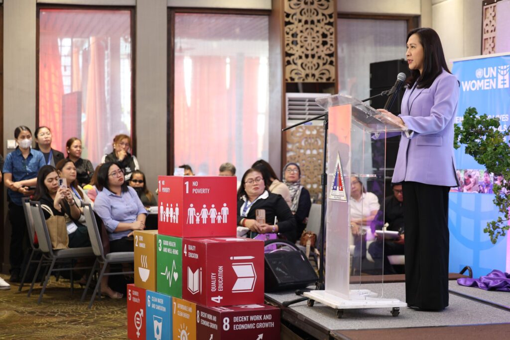 Photo of Quezon City Mayor Joy Belmonte at the QC Transformative Care Policy and Practice Conference, organized by the QC Gender and Development Office in partnership with UN Women, on 12 March 2026. 

For more info on care work, care work pioneer Oxfam Pilipinas, care programming, care work policy advocacy, and care work policy champions, visit oxfam.org.ph