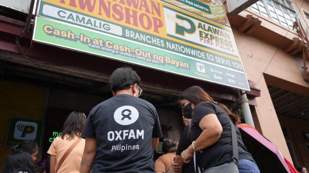 Photos from anticipatory action champion and pioneer in the Philippines and the civil society, Oxfam Pilipinas, in action in Bicol for the ongoing drought and Mayon volcano unrest on 30 May 2026. Reduced water availability for household consumption, crop failures because of soil drought, and frequent power interruptions that affect home-based livelihoods are among the challenges faced by many households in Camalig, Albay. Through the project "Anticipatory Action Assistance for Mayon Volcanic Activities and Drought," Oxfam Pilipinas and MIDAS/Mayon Integrated Development Alternatives and Services,Inc. provided multipurpose cash assistance to 75 vulnerable households from Barangay Sua, Camalig, including elderly individuals, solo parents, and families with members who are persons with disabilities, on 30 May 2026. For more info, visit oxfam.org.ph