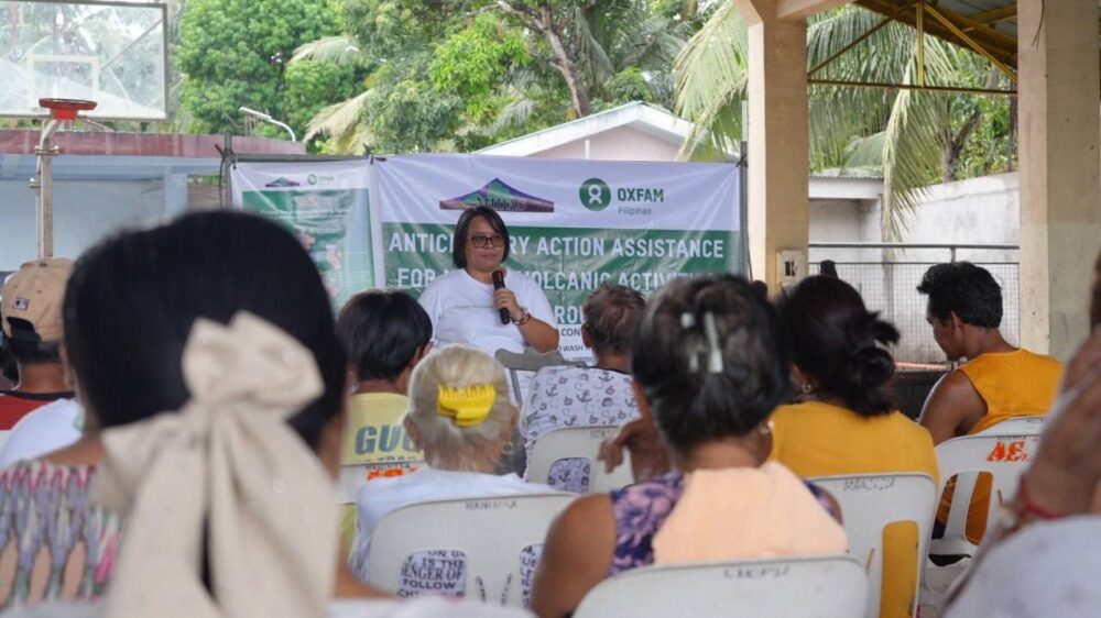 Anticipatory action champion and pioneer in the Philippine civil society Oxfam Pilipinas is in action again for anticipatory action in Albay in May 2026. As #ElNiño2026 and #MayonVolcano unrest loom over communities in Albay, ensuring access to clean drinking water in advance of the converging hazards is critical to protecting health and well-being. The combined risk of dehydration, ash-contaminated water, and water-borne illnesses, especially for elderly people, pregnant and lactating women, children, and persons with disabilities, has triggered early action to prevent these initial impacts from escalating. Under the project, “Anticipatory Action Assistance for Mayon Volcanic Activities and Drought,” Oxfam Pilipinas and MIDAS are pre-positioning new water containers and distributing water vouchers to 200 households in Barangay Maninila, Guinobatan, before shortages become more severe. The vouchers are designed to secure residents' drinking water needs for 30 days, ensuring families are prepared ahead of the peak of Super El Niño and volcanic unrest. Anticipatory action, Anticipatory action examples, Anticipatory action meaning, Anticipatory action Philippines, Anticipatory action humanitarian, Anticipatory Action hub, anticipatory action oxfam, anticipatory action pioneer, Oxfam Pilipinas has been championing anticipatory action since 2017. It started with early warning and cash-based pilots in Eastern Samar, Cotabato City, and Catanduanes, and expanded to multi-hazard anticipatory systems in 2020. Currently, it co-implements the Mayon Anticipatory Action Project with People in Need Philippines , Simon of Cyrene Community Rehabilitation and Development Foundation, Inc., MIDAS/Mayon Integrated Development Alternatives and Services,Inc., Coastal CORE, Incorporated, and Oxfam Pilipinas, with support from the Start Network. It also explores the use of anticipatory action in health-focused outbreak prevention and policy advocacy. For more info on anticipatory action Philippines pioneer and anticipatory action examples, visit https://oxfam.org.ph/what-we-do/anticipatory-action/